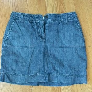 Lands'End Denim Skort
